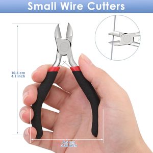 Small Side Cutters Crafts Floral Wire Cutters <b>Guitar</b> <b>Strings</b> Zip Tie Cable Tie Wire Cutting Tool Jewelry Jewelry Tools Equipment - Product Image 6