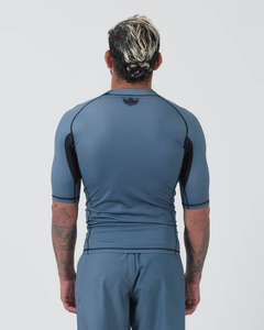 Rashguard MMA entièrement personnalisé, manches longues, impression par transfert thermique, séchage rapide, tissu 280g, chemises de sport 2025 par BWI - Product Image 4