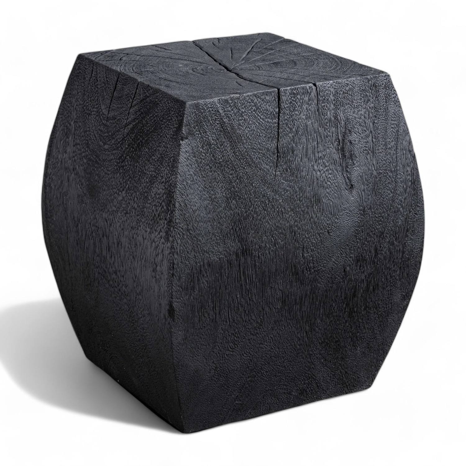 Black Charcoal with White Wash