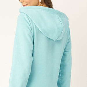 Nouveau Hoodie Femme Demi-Zip de Qualité Supérieure, Vente en Gros, Fabricant, en Polyester et Coton, Pull à Demi-Zip pour Femmes - Product Image 6