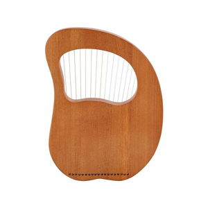 <strong>Lyre</strong> Wooden <strong>Harp</strong> Musical Instruments Ancient Style Solid Color Highland Product <strong>Lyre</strong> <strong>Harp</strong> With Free <strong>Strings</strong> - Product Image 3