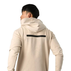 Sweat à capuche pour homme en polaire polyester/coton de haute qualité, respirant, 300g, prix de vente élevé, logo personnalisé brodé - Product Image 3