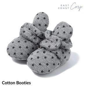 Botines antideslizantes para recién nacidos, calcetines de lana con estampado de estrellas para niños y niñas, zapatos transpirables antiolor para primavera, verano, Otoño e Invierno - Product Image 1