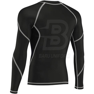 Spandex Polyester MMA Rash Guard Top Qualité MMA Rash Guard Nouvelle Arrivée MMA Rash Guard - Product Image 2