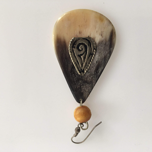 <b>Top</b> Quality Latest Design Buffalo Horn Earing Women New Fashion Jewelry Earing for Party Weddings Anniversary by glowin fashion - Product Image 2