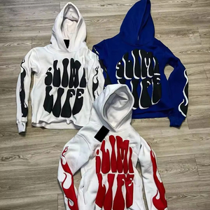 Sudadera con capucha para hombre hecha a medida nueva superventas al por mayor alta calidad 100% algodón transpirable impreso Yoga Top bajo MOQ - Product Image 6