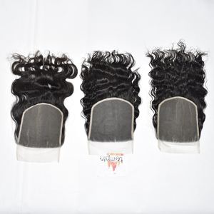 Extensiones de Cabello Humano Natural Vietnamita, Cierre 7x7, 100% Ondulado Profundo, Sin Color, Marcas de Calidad, Económicas - Product Image 1