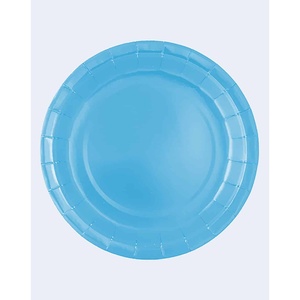 Party Love Plato Blue Piatti usa e getta da 23 cm, confezione da 12 pezzi - Product Image 1