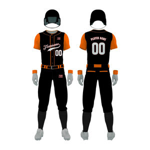 Uniformes de béisbol sublimados personalizados de gran venta 2026, conjuntos de talla grande para hombres con logotipo de nombre de equipo impreso, servicio OEM - Product Image 2