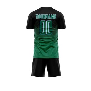 2025 New Design Soccer Uniform <b>Set</b> Breathable Quick Dry 100% Polyester Wholesale Best Quality Soccer Jersey & Shorts for Sale - Product Image 2