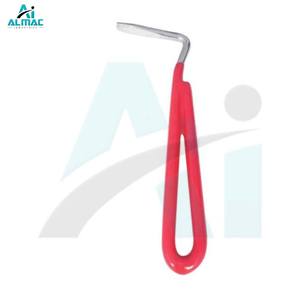 ALMAC-Outil de maréchal-ferrant en acier inoxydable de qualité supérieure pour enlever la saleté et les pierres des sabots des chevaux facilement et en toute sécurité. - Product Image 2