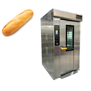 Horno rotatorio de 16 bandejas de alta durabilidad, precio de horno Pe y palé de madera, tostadoras de acero inoxidable y hornos de Pizza Kien An Vietnam - Product Image 1