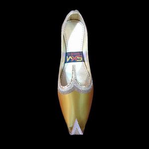 Diseños planos elegantes de Khussa de lujo pakistaní de alta calidad para mujer Tendencia de moda de primavera Precios al por mayor con descuento Diapositivas para - Product Image 2