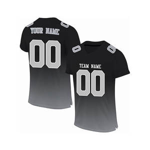 Camiseta de fútbol americano personalizada para hombre, de manga corta Camiseta deportiva para práctica de fútbol, servicio OEM disponible - Product Image 3