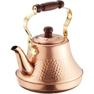 Superior Quality <b>Tea</b> <b>Kettle</b> With Diamond Knob Lid Bee Embossed Design Copper Teapot Lightweight <b>Tea</b> <b>Pot</b> Wholesale Price - Product Image 6
