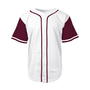 Camiseta de Béisbol Unisex Personalizada para Hombre, Transpirable, Anti-UV, de Secado Rápido, 100% Poliéster, Impresión Digital, Ropa Deportiva - Product Image 4