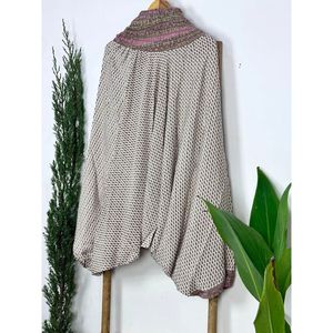 Handgemachter Afghanischer <b>Yoga</b>-Stil Haremshose Aus Recycelter Seide Super Bequem Mit Entspannter Passform Fr Sommer - Product Image 3