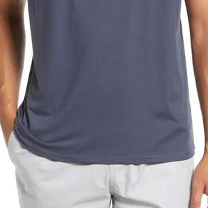 เสื้อกล้ามผู้ชายสไตล์สตรีทแวร์เสื้อท่อนบน/ลายพื้นและเข้ารูป - Product Image 6