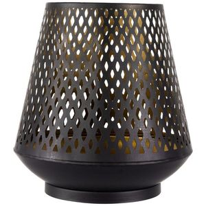 Portavelas de Metal Hecho a Mano, Modelo 10794, Duradero y Ecológico, Estilo Único y Lujoso, Decoración Navideña para el Hogar, Color Negro - Product Image 3