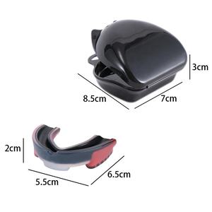 Protège-dents de sport en silicone souple Non toxique Boxe sûre MMA Football américain Rugby Protection des dents athlétiques EVA thermoplastique - Product Image 5