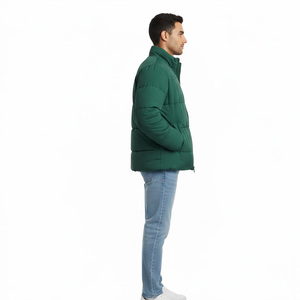 Chaqueta acolchada para hombre, cálida, acolchada, ligera, resistente al agua, cómoda, para exteriores y para invierno frío - Product Image 4