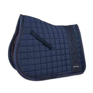 Almohadilla de sillín de espuma Almohadilla de sillín multiusos de terciopelo plateado Productos para caballos - Product Image 5