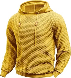 Sweat à capuche pour homme en polyester et coton de haute qualité avec logo personnalisé brodé, tissu de 330 g et fonction anti-rétrécissement - Product Image 2
