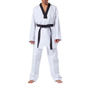 Kimono personalizado de Jiu Jitsu para hombre al mejor precio, uniforme de Taekwondo 2025, precio al por mayor, ropa de equipo, uniforme de Taekwondo para artes marciales - Product Image 1