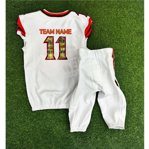 Uniforme de fútbol americano personalizado para hombres y jóvenes, Conjunto de camiseta transpirable y de secado rápido de Pakistán - Product Image 3