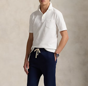 Nuevo Polo Personalizado con Logotipo Bordado para Hombre, Color Sólido, Bolsillo Delantero, Tejido de Punto Suministrado por ODM - Product Image 2