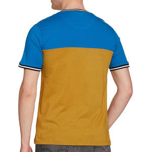 T-shirt à manches courtes décontracté pour hommes, nouveau design, tissu tricoté durable à séchage rapide pour l'extérieur, service OEM disponible - Product Image 2