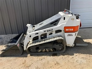 2018 bobbcat MT55อยู่ในสภาพที่ดีมีความทนทานสูงสุดและความสามารถในการยึดขั้นสูง MINI TRACK Skid steer - Product Image 2