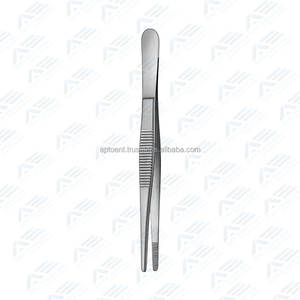 Pinzas para Aplicación de Apósitos, Diseño Estándar, Precisión, Acero Inoxidable, Instrumento Médico para el Manejo Delicado de Apósitos - Product Image 2