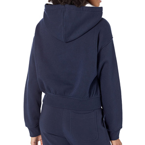 Sudaderas con Capucha para Mujer, Estilo Casual Urbano, Hombros Caídos, Transpirables, Ecológicas, Tejidas, 100% Algodón, Venta al Por Mayor - Product Image 4
