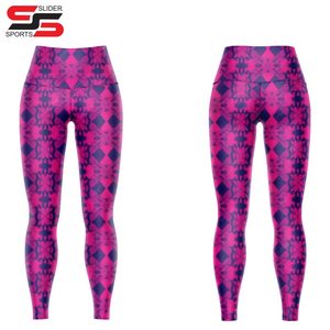 Mallas con estampado de control súper suave y mantecoso para mujer, paquete personalizado, mallas deportivas de cintura baja con estampado Digital - Product Image 4