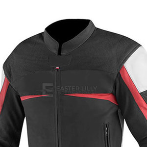 Traje de Motocicleta Cómodo, Traje de Motocicleta de Cuero Resistente, Traje de Motocicleta de Alta Calidad Resistente al Viento - Product Image 6