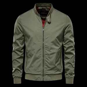 Moda 2025, ropa de calle, chaqueta Bomber con bolsillo y cremallera, logotipo para hombre, chaqueta cortavientos personalizada para hombre, abrigo de alta calidad para hombre - Product Image 5