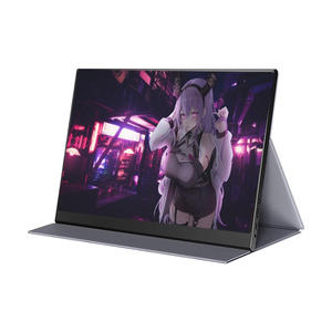 จัดส่งเร็ว จอภาพพกพาขนาด 15.6/16 นิ้ว IPS FHD 1080P 60Hz แบบ Type C สำหรับพีซี แล็ปท็อป โทรศัพท์มือถือ จอภาพ LCD แบบสองจอ - Product Image 1