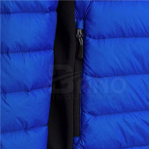 Chaqueta de Invierno Acolchada para Hombre de Alta Calidad, Servicio OEM, Colores Personalizados, Nueva Llegada, Ligera, Transpirable, Cuello Alto, MOQ Bajo - Product Image 4