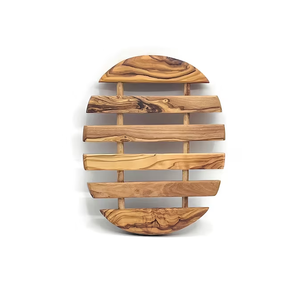 Most Popular Design <b>Wood</b> <b>Trivet</b> Tea Coffee Kitchenware Rack Tableware Accessory Handmade Design Natural Craft - Product Image 4