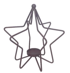 Vela individual dorada antigua vela festiva soporte de hierro para el hogar boda vacaciones decoración METAL & Soporte de vela de hierro - Product Image 6