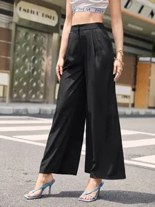 Pantalones Cargo Holgados de Cintura Media para Mujer, con Bolsillos Grandes, Resistentes al Viento, Ecológicos, Estilo Urbano, Largos, con Cordón Ajustable - Product Image 2