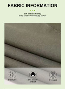 เสื้อยืดผ้าฝ้ายพิมพ์ลายสกรีนเสื้อโอเวอร์ไซส์ทำจากผ้าฝ้าย100% เสื้อยืดสำหรับผู้ชาย DDP - Product Image 4