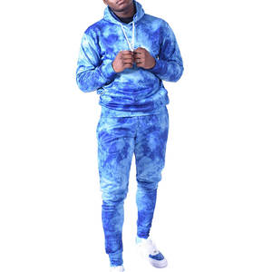 Venta al por mayor Tarifa Hombres Tie Dye Chándal Peso ligero Cómodo Antiarrugas Venta caliente Hombres Tie Dye Chándal con las mejores cosas - Product Image 1