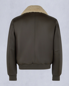 Chaqueta Bomber con Capucha Personalizable con Logotipo, Chaqueta de Invierno con Cuello de Piel Sintética Suave, Chaqueta Bomber con Cierre de Cremallera, OEM ODM - Product Image 2