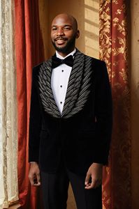 สูททรงสลิมฟิตสำหรับผู้ชายขนาดใหญ่พิเศษตามสั่งเย็บปักระบายอากาศสำหรับธุรกิจหรืองานแต่งงานเพื่อความสบาย - Product Image 6