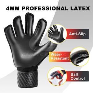 Gants de gardien de but de haute qualité avec paume en latex antidérapante et revers respirant gants de gardien de but professionnel - Product Image 4