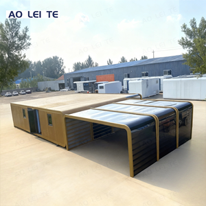Uno spazio Super ampio realizzato in Cina, costituito da tre baccelli di mele 40FT uniti, utilizzati per uffici o scopi residenziali - Product Image 2