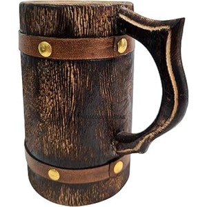 Superior Quality Wooden Made Simple Standard Designer Fancy Drinkware <b>Mug</b> From Indian Manufacturer In Competitive Price - Product Image 2