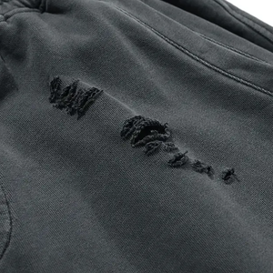 Pantalones cortos de precio razonable de servicios OEM para pantalones cortos desgastados último estilo de diseño personalizado Streetwear pantalones cortos desgastados - Product Image 6